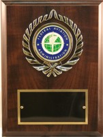 6 X 8 Simulated Cherrywood Plaque
