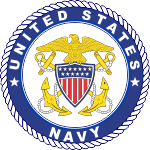United States Navy Officer's Crest with USN