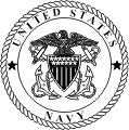 Navy Laser Engraved Logo