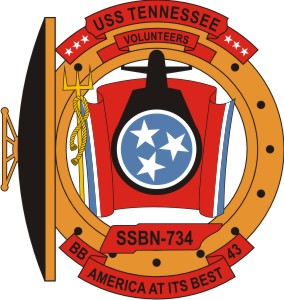 USS TENNESSEE SSBN 734