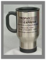 14 OZ STAINLESS STEEL TRAVEL MUG