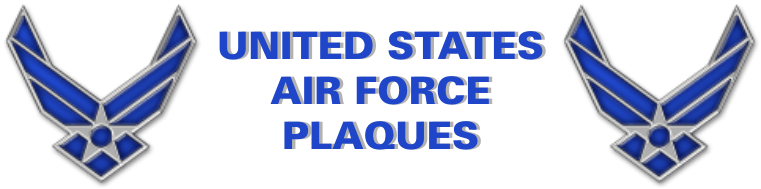 United States Air Force Plaques from Trophy Express