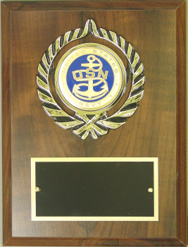 Simulated Cherrywood Plaque