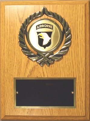 Simulated Oak Plaque 6 X 8
