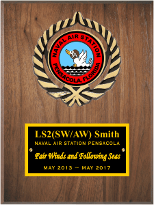 6X8 Group A Style Plaque