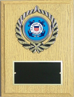 Simulated Oak Plaque 6 X 8