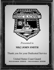 United States Coast Guard Group C Plaque Style