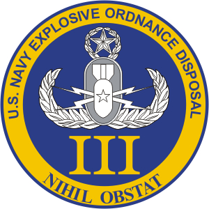 US Navy Explosive Ordnance Disposal III