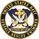 Uniited States Navy Surface Rescue Swimmer