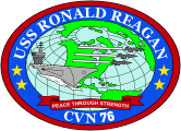 USS Ronald Reagan  CVN-76