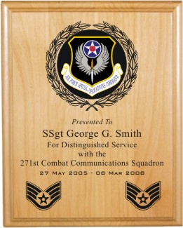 9X12 USAF Color Laser Sample