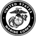United States Marine Corps laser engraved